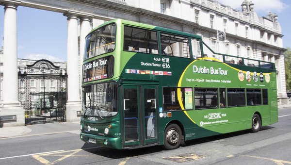 Hop-On Hop-Off Bus Sightseeing Tour in Dublin